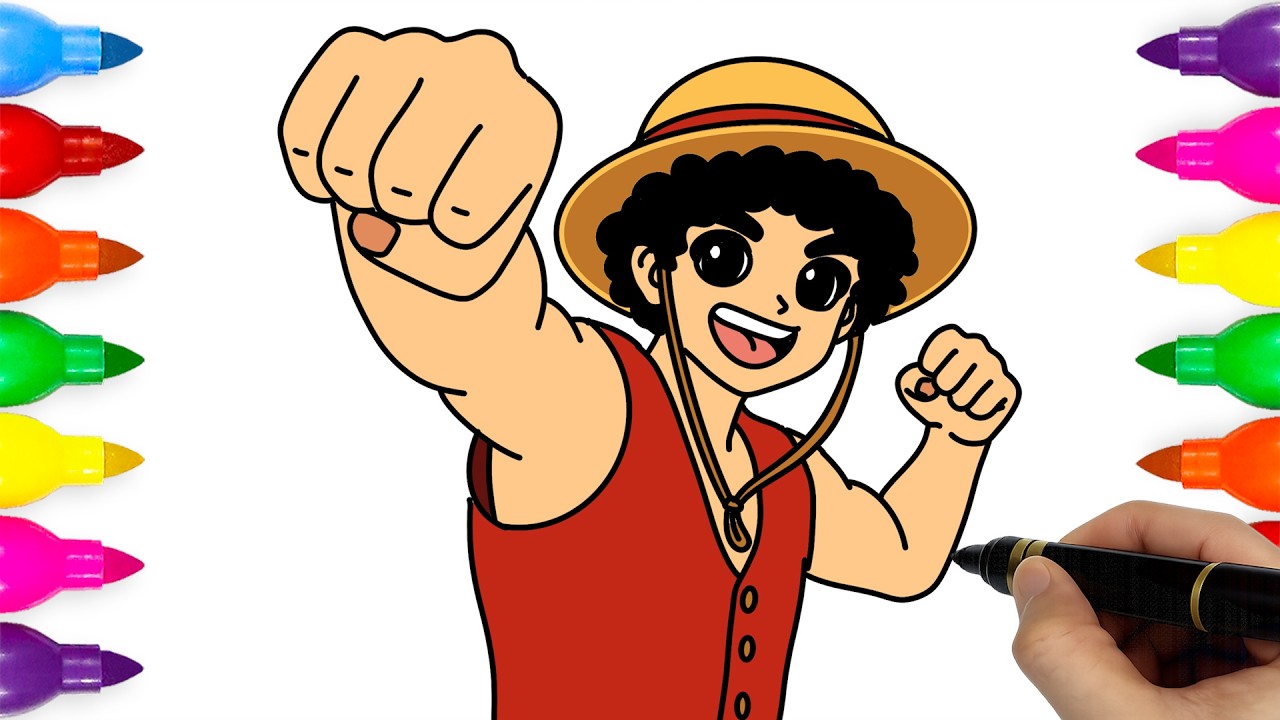 How to Draw Monkey D. Luffy | One Piece Season 2 Live Action