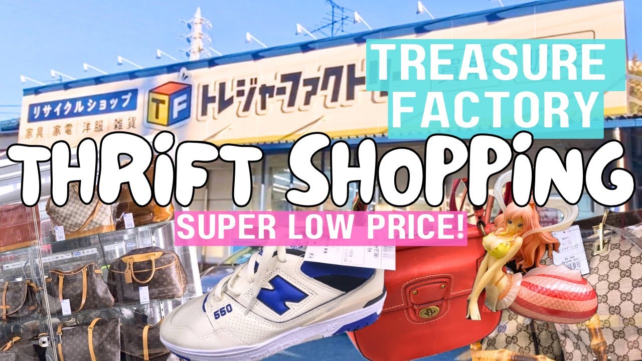 LIVING IN JAPAN 051 | Thrift Shopping at Treasure Factory | Japan Pre-loved