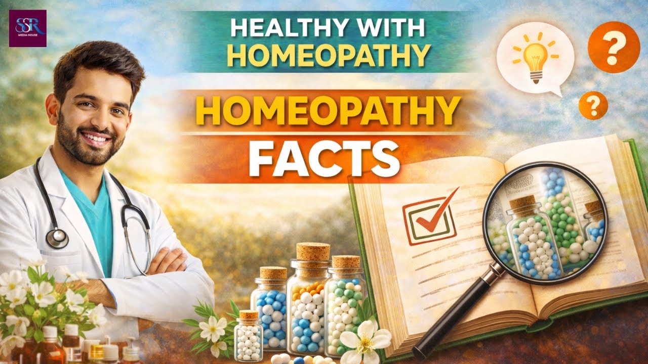 Homeoathy Facts || Healthy With Homeopathy || EP : 01 || Dr. R.K. Singh || SSR Media House