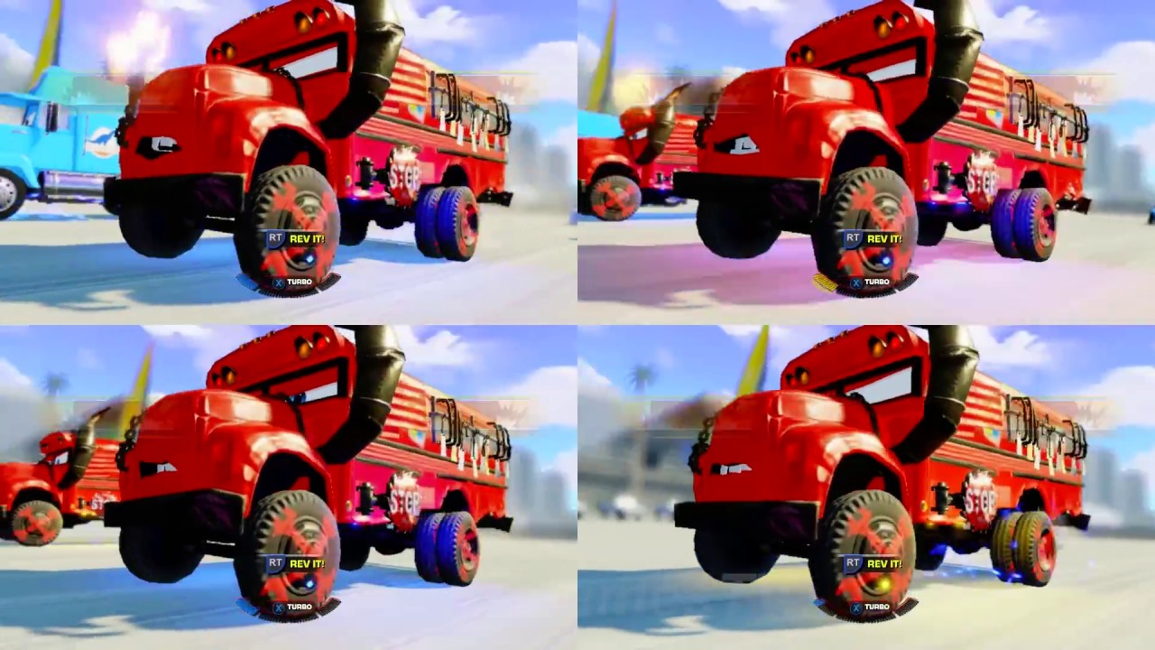 Cars 3 Driven to Win Gameplay 4 Miss Fritters Rusteze Custom Race Cup