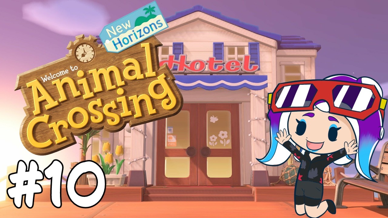 Animal Crossing -  New Horizons: Decorando el hotel