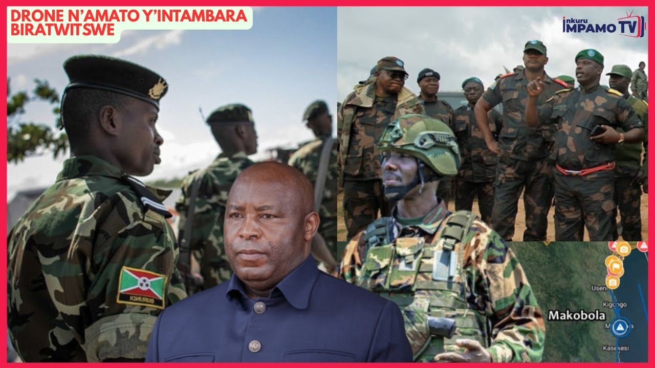 Makobola centre, ibyo MAA23 ikoreye Abarundi na FARDC, Drone n'Amato y'intambara biratwitswe