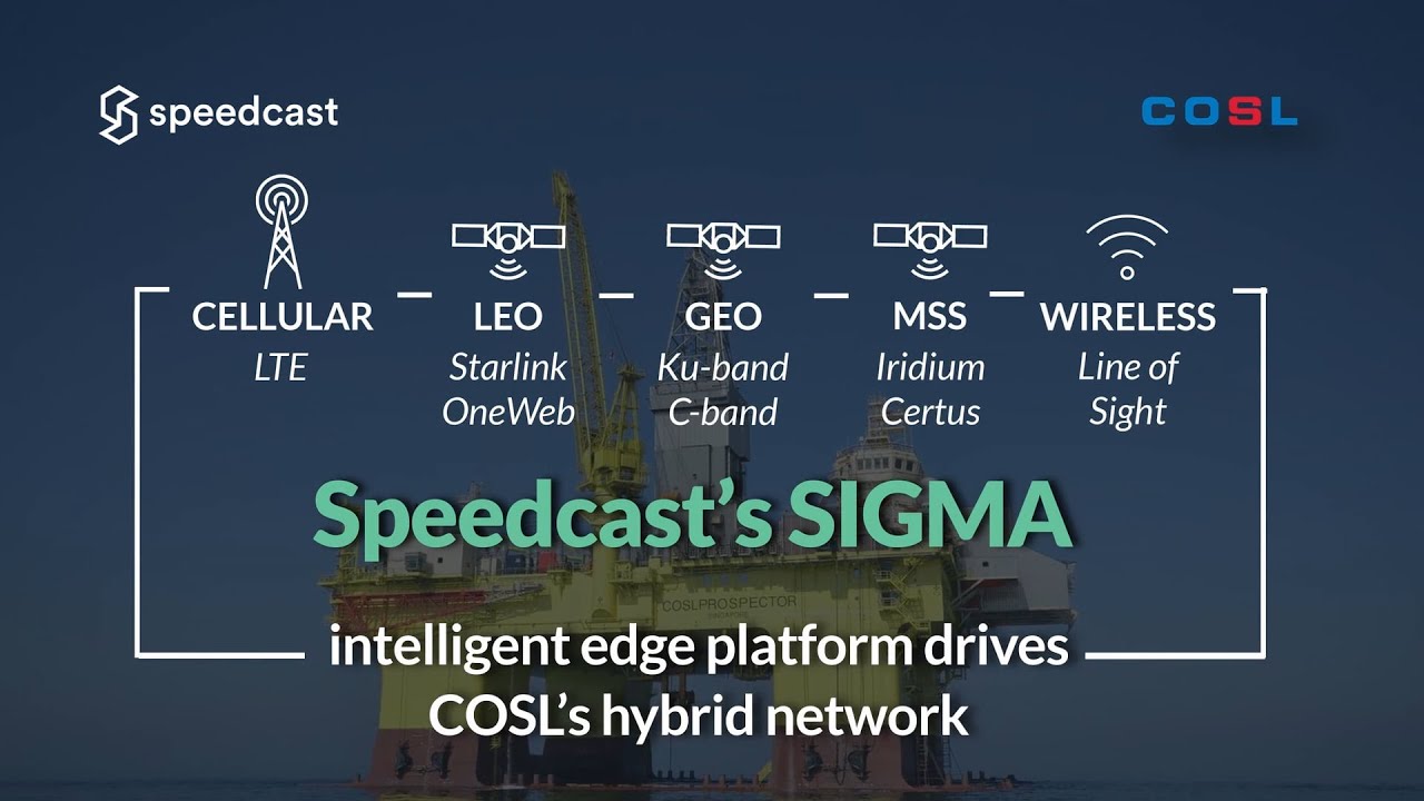 Speedcast Adds Starlink's High Throughput Service to COSL Hybrid Solution | Starlink & OneWeb