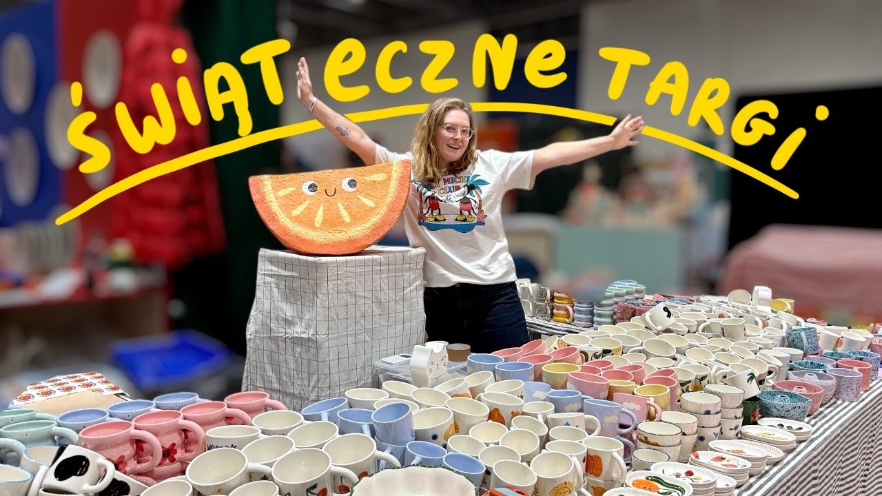 Co kupić dziewczynie na święta? (vlog ze świątecznych targów, ceramika na prezent)