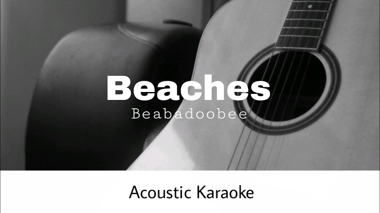 Beabadoobee - Beaches (Acoustic Karaoke)