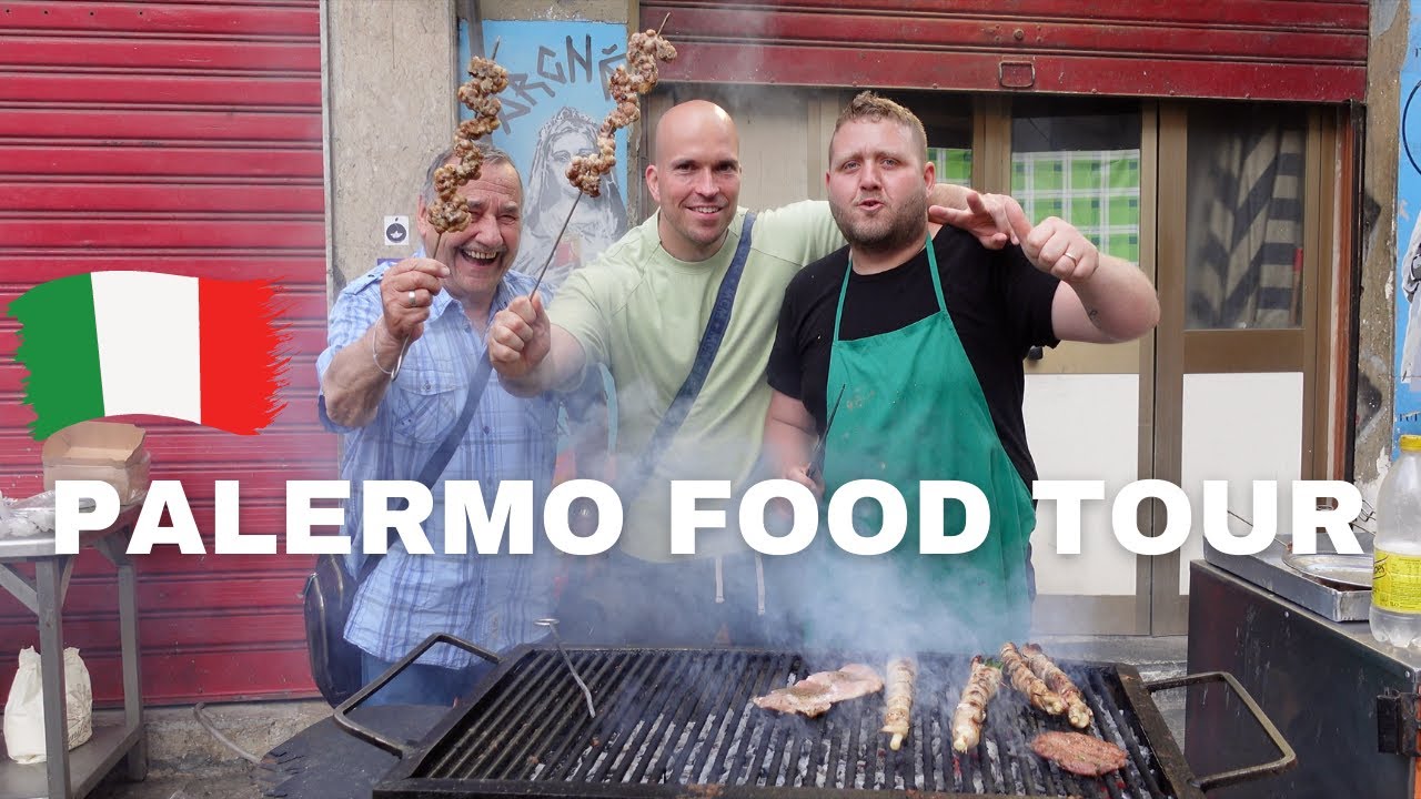 PALERMO FOOD TOUR 🇮🇹 | Sicilian Street Food in Palermo | Best Arancini and Cannoli