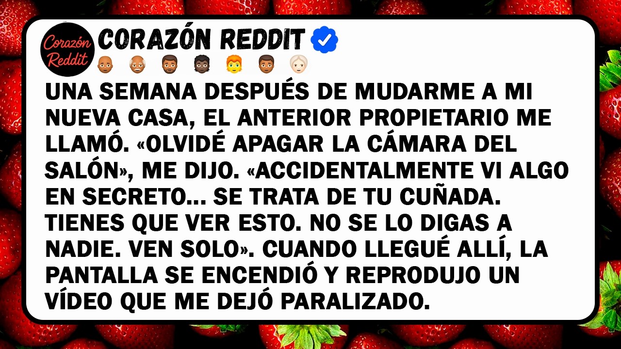 UNA SEMANA DESPUÉS DE MUDARME A MI NUEVA CASA, EL ANTERIOR PROPIETARIO ME LLAMÓ. «OLVIDÉ APAGAR LA