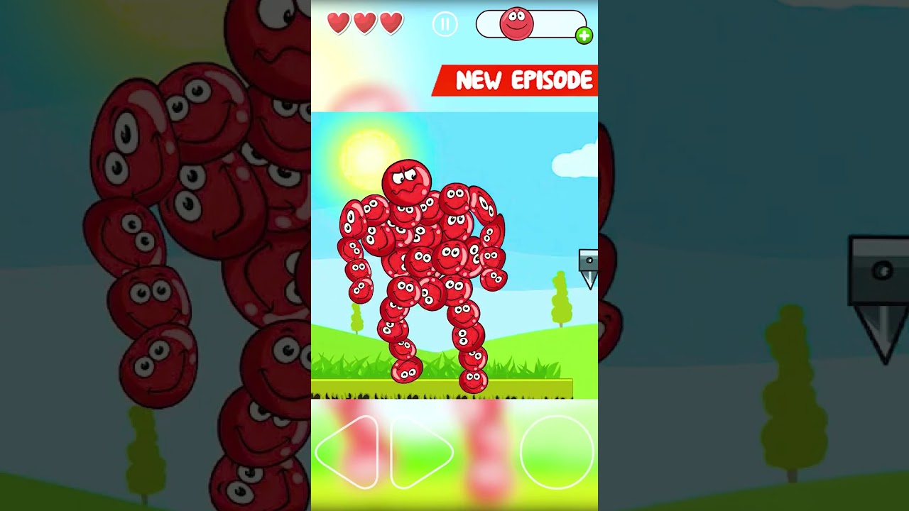 RED BALL 4 NEW LEVEL BOSS cartoon game walkthrough Volume 5 INTO THE CAVE Update level 61 - 75 hack