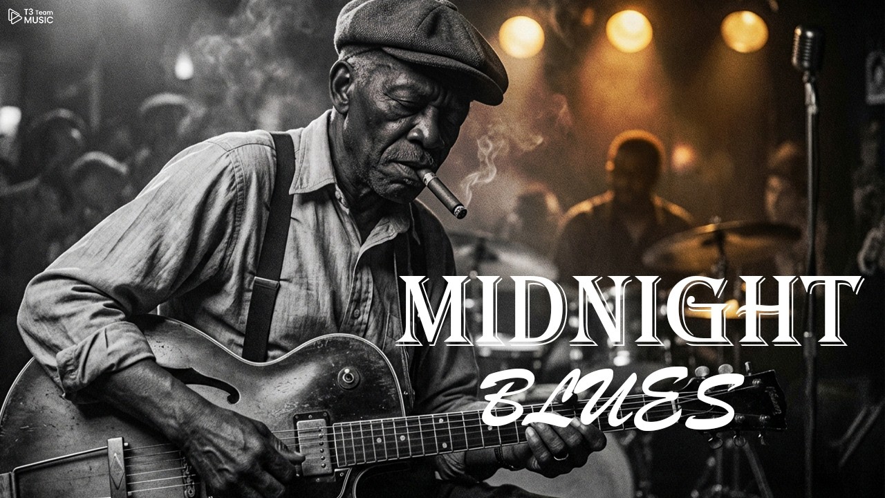 Midnight City Lights: Smooth Dark Blues for Relaxation & Romance