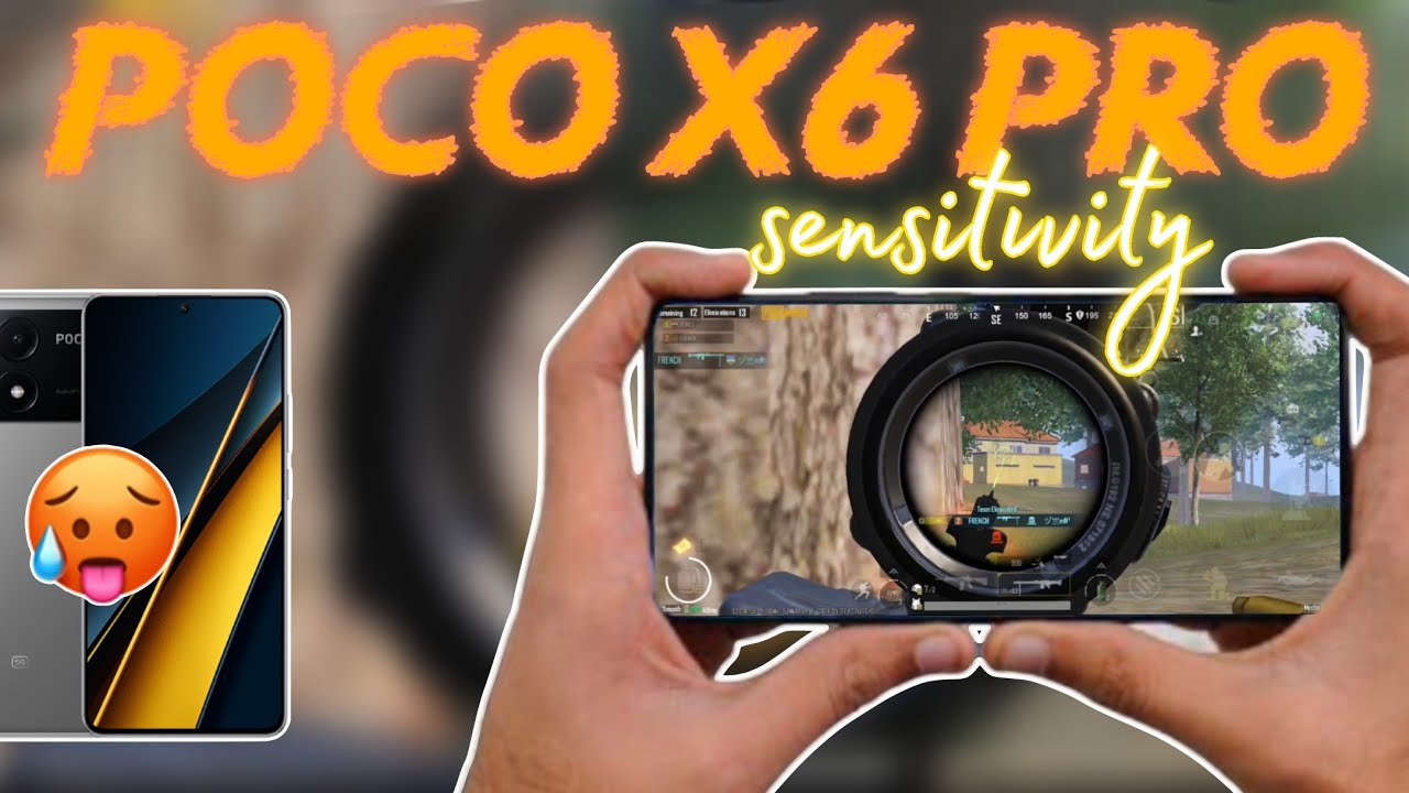 حساسية بوكو x6 برو اربع اصابع جيروسكوب 🥵 | POCO X6 PRO SENSITIVITY