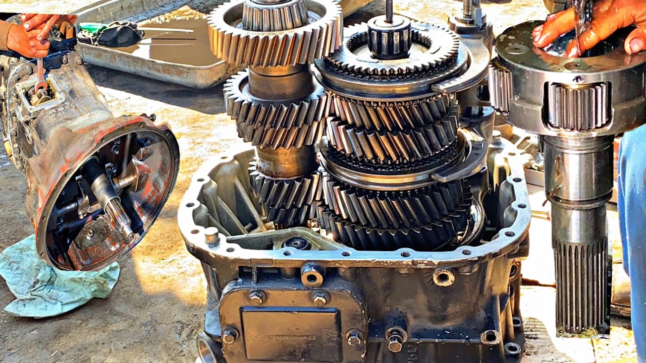 Restoration Hino F M 1J Gear Box //  How To Repair Hino Manual Transmission in Local Work Shop //