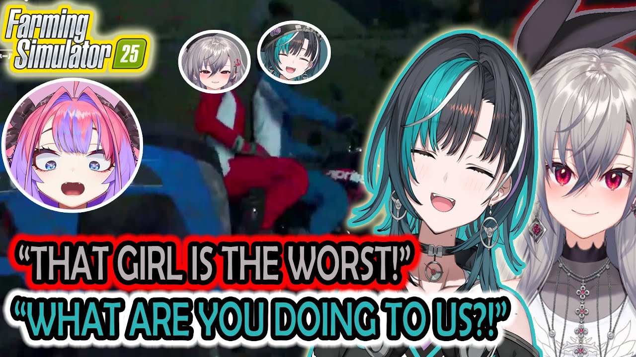 Chihaya and Riona Ran Into a Crazy Girl (Vivi) While on a Bike Date at Night