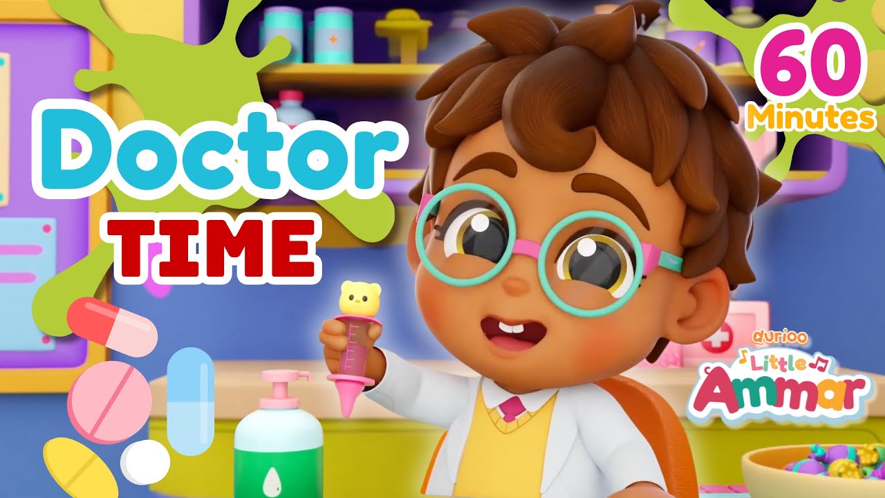 Little Ammar Takes His Medicine 💊 | Doctor Time | Durioo+ | The Makers of Omar & Hana