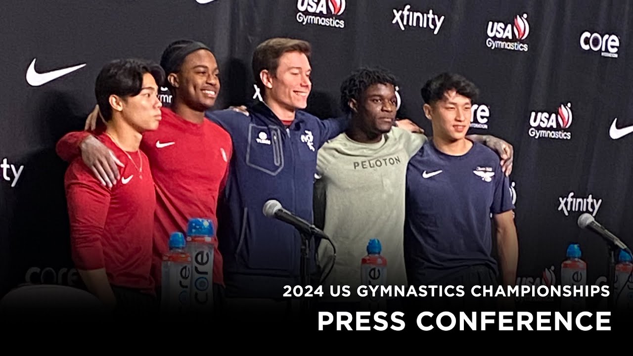 US Mens National Team Press Conference | 2024 US National Championships