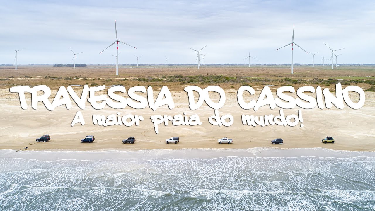 Travessia do Cassino - A maior praia do mundo - 4k