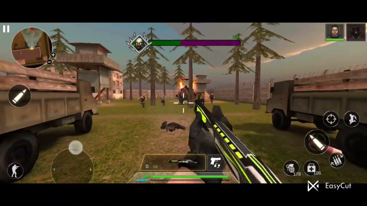 FPS Strike Ops: Modern Arena | zoombie survival mode/ best offline game #fps #mobilegame #offline 