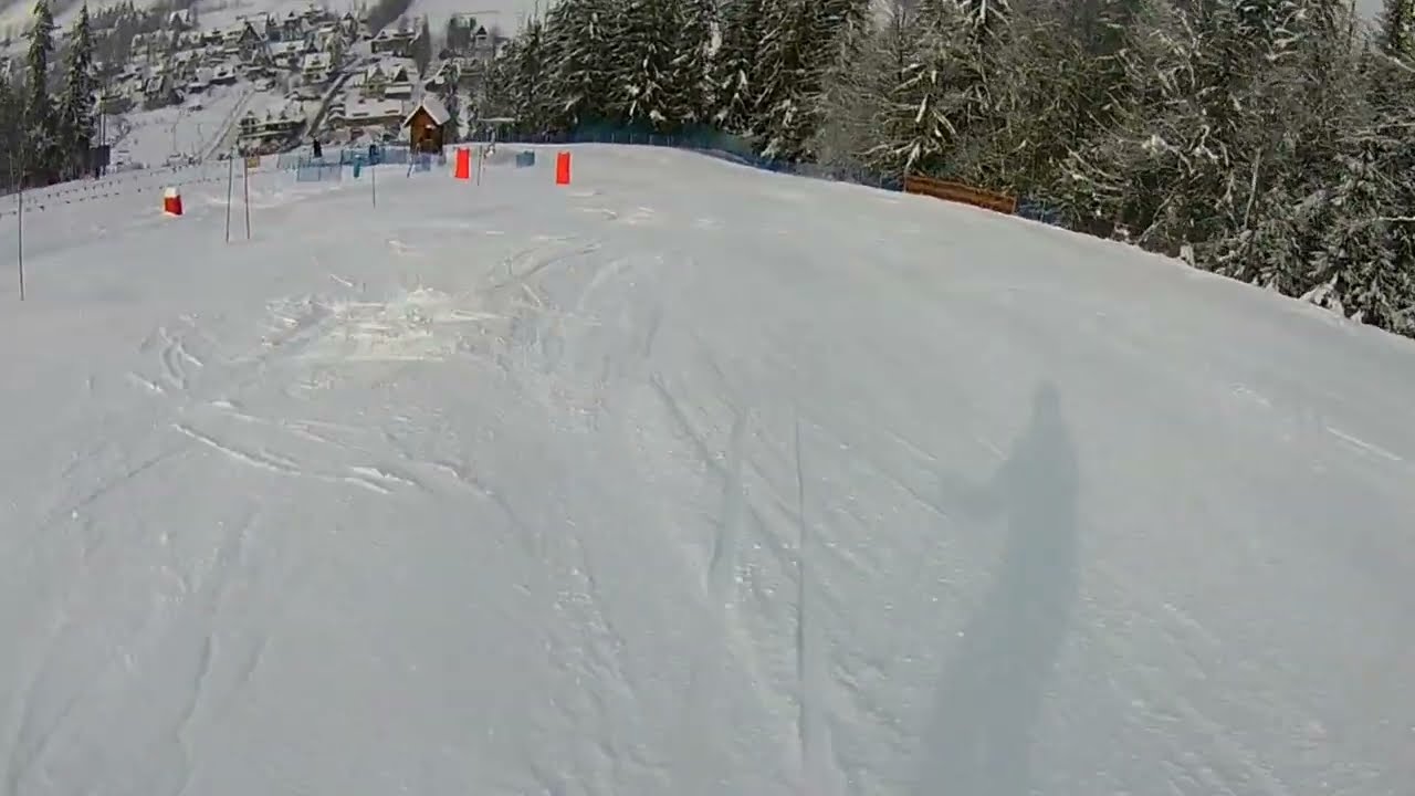 Przejazd czerwoną trasą Suche-Ski (2023)