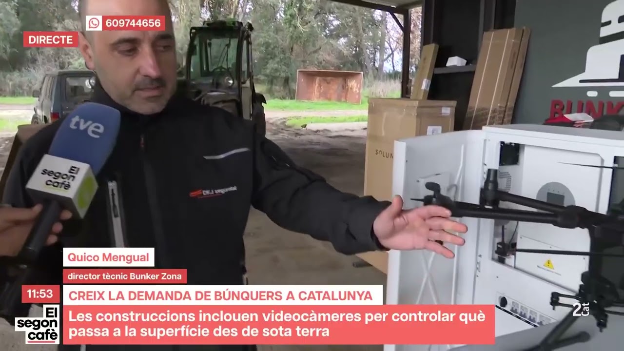 Seguridad  sin límites en los bunkers - Entrevista  Bunker Zona en 