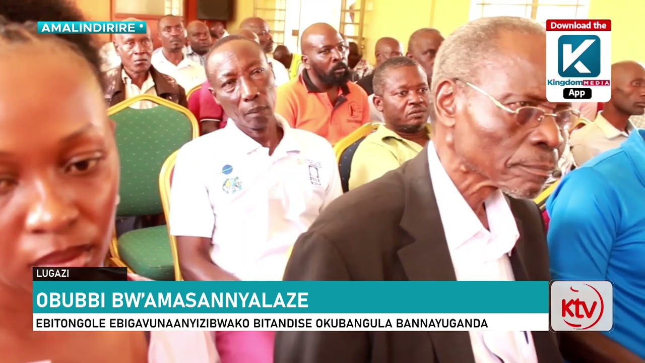 OBUBBI BW’AMASANNYALAZE ; EBITONGOLE EBIGAVUNAANYIZIBWAKO BITANDISE OKUBANGULA BANNAYUGANDA