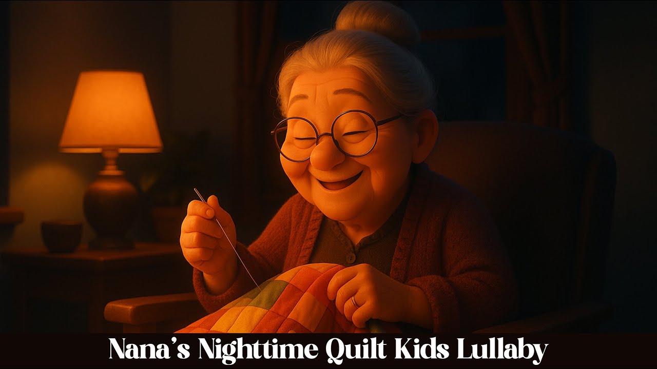 🧵💤 Nana&rsquo;s Nighttime Quilt | Cozy bedtime lullaby for kids and toddlers 🌙💖