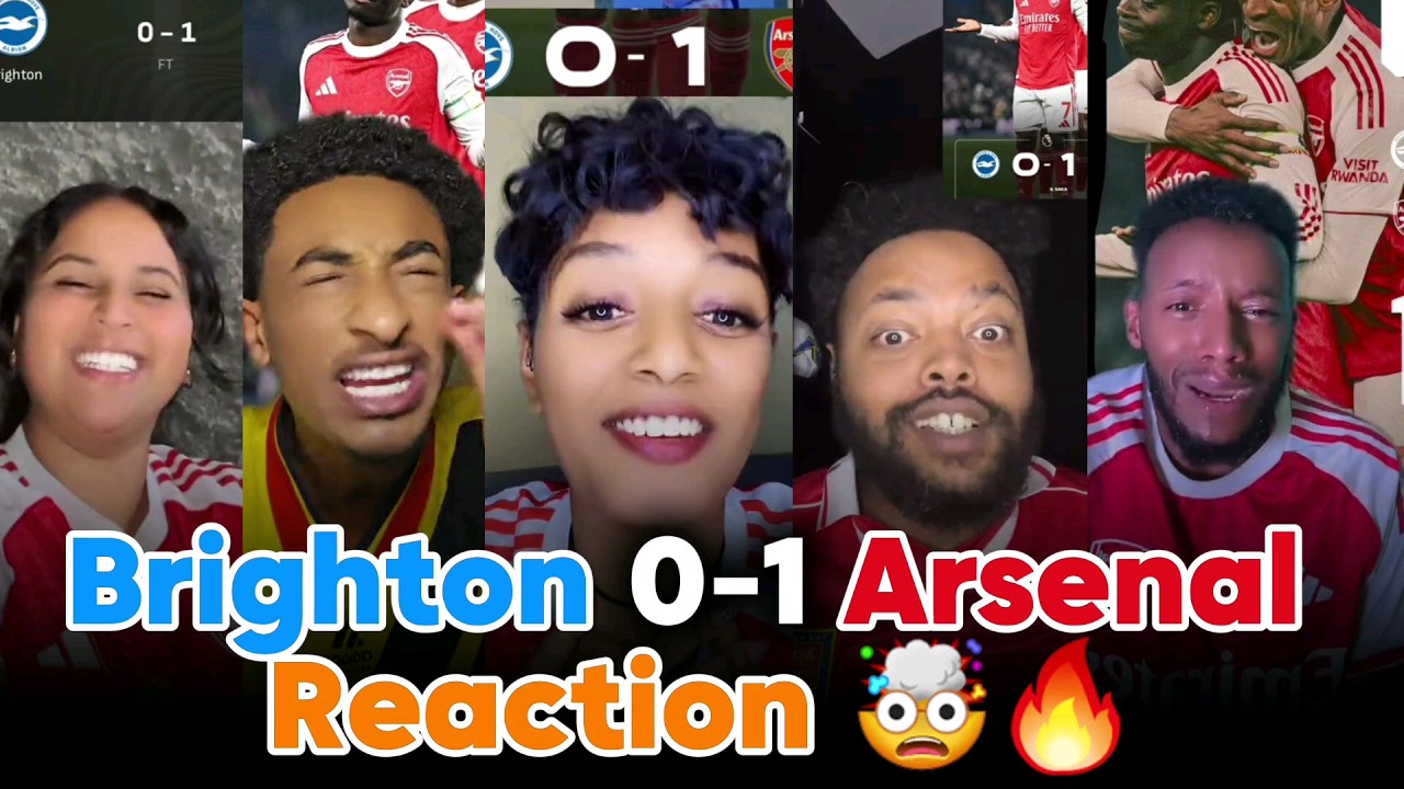 What a Night 🤯🔥 .. የአርሰናል ደጋፊዎች በደስታ የሚያደርጉት ጠፋቸው .. ከጨዋታው በኃላ ታዋቂ ቲክቶከሮች ምን አሉ? #usa #unitedkingdom