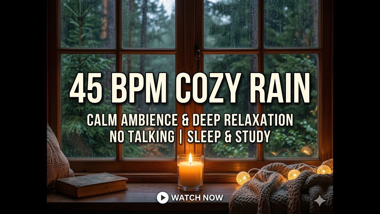 45 BPM Cozy Lo-Fi  for Sleep & Focus