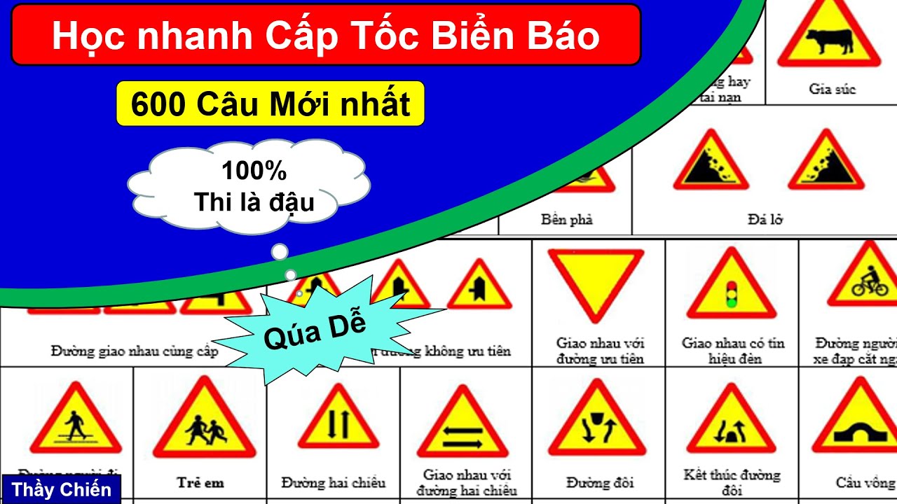 Mẹo 600 C&acirc;u hỏi l&yacute; thuyết 2025 mới nhất Si&ecirc;u dễ - &Ocirc;n thi cấp tốc  /Thầy Chiến