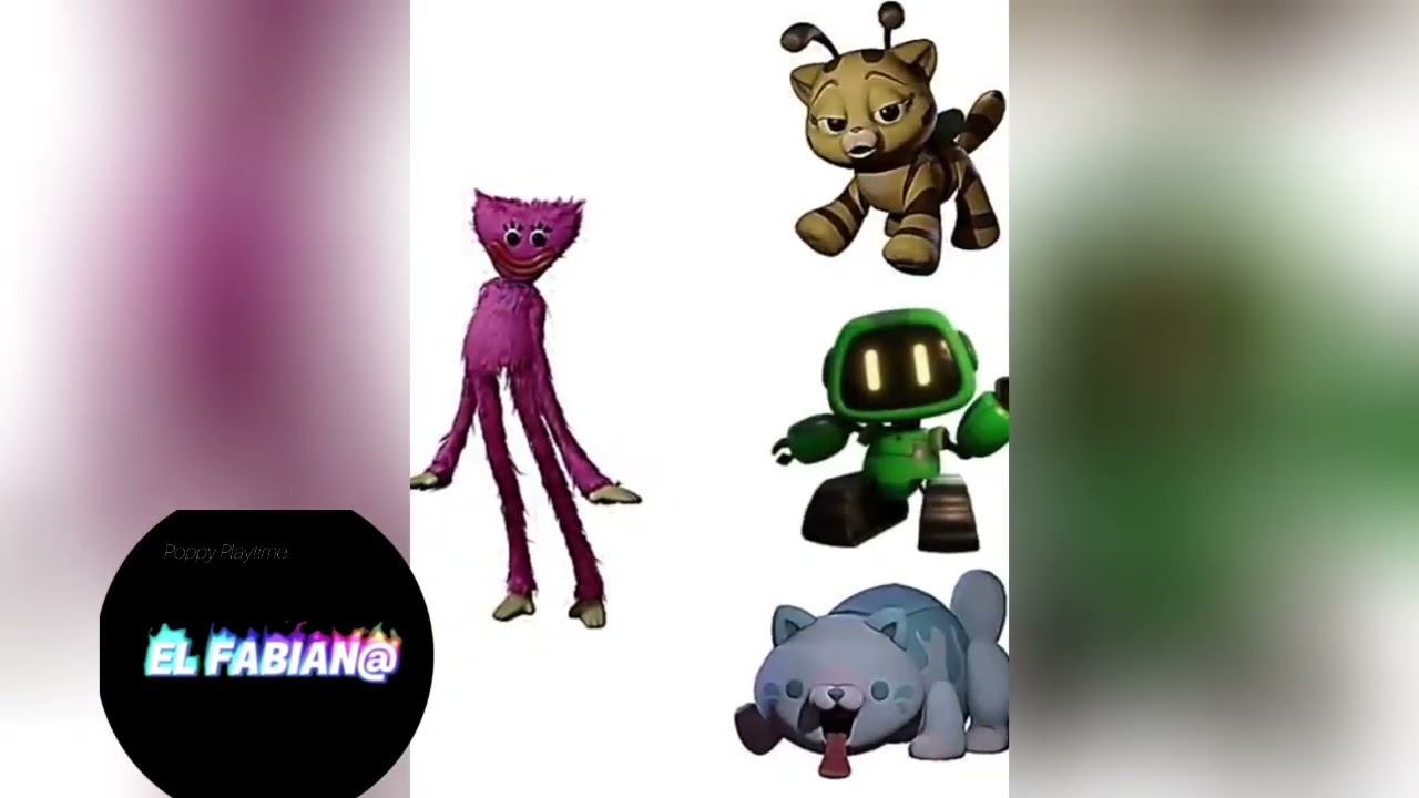 Pianosaurus Vs Poppy Playtime 1234 | Kissy Missy Vs Poppy Playtime 123 | Copilación | ElFabian@