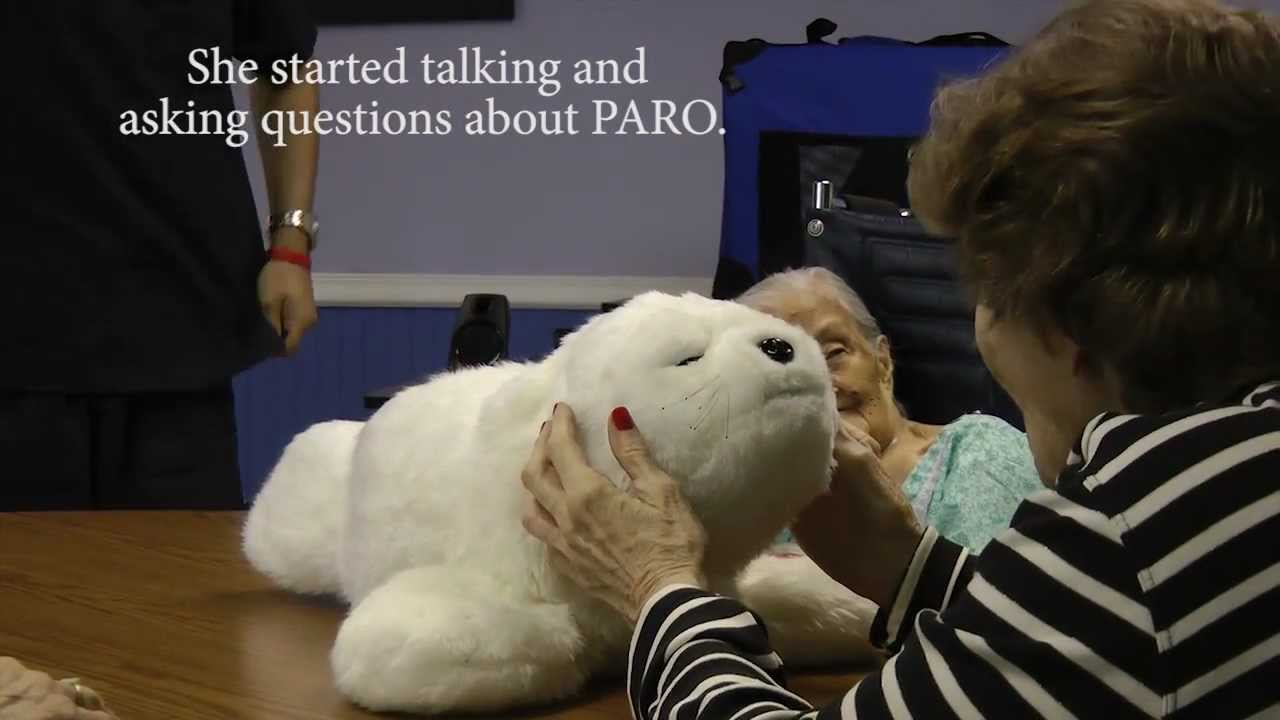 PARO therapeutic robot