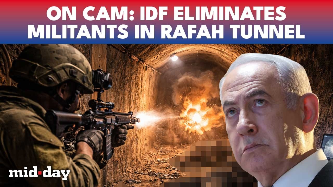Hamas Tunnels EXPLODE as IDF Strikes Network in Rafah; Gaza Unrest Continues