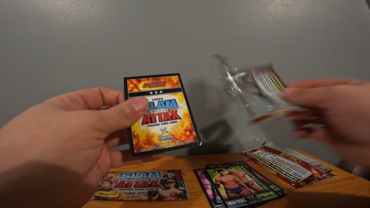 Opening 2008 Slam Attax packs