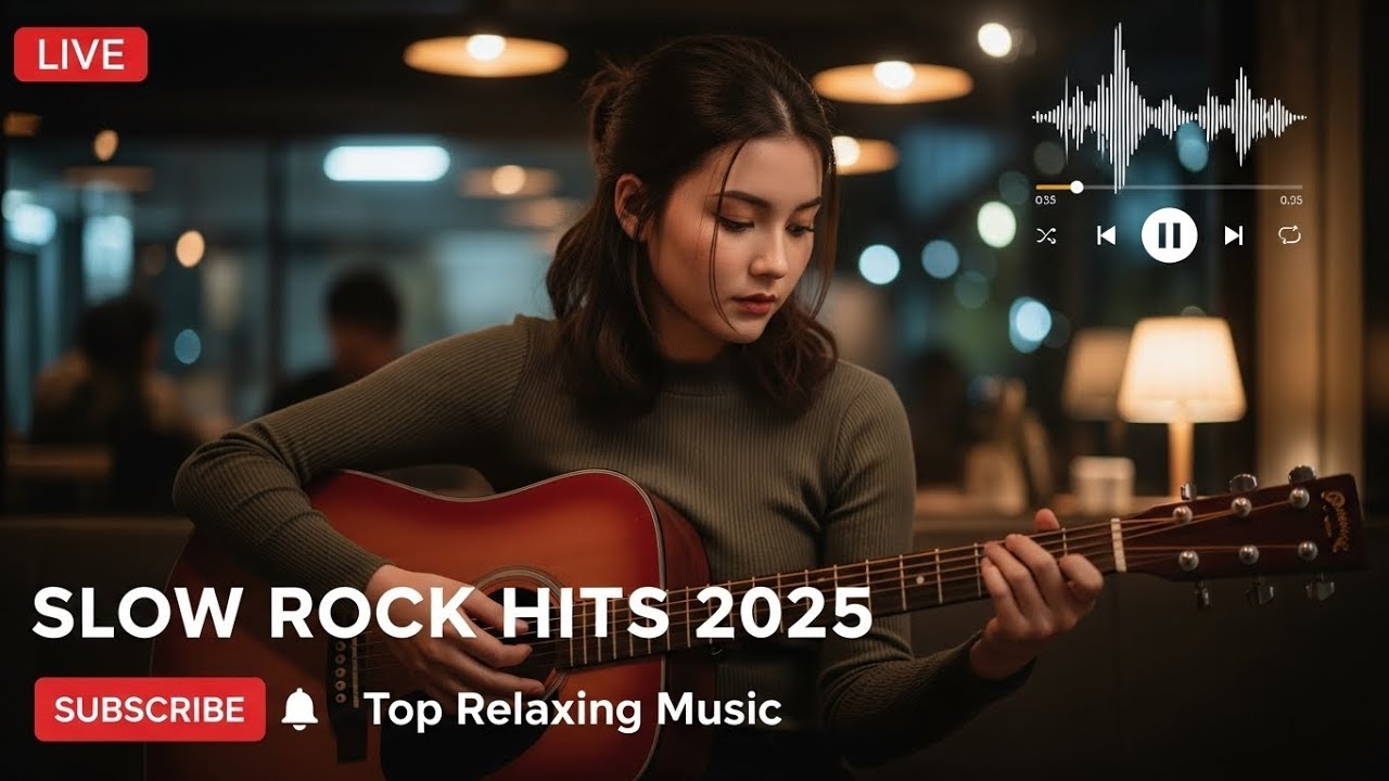 Best Slow Rock Hits | Beautiful Romantic Rock Ballads | Relaxing Music 2025