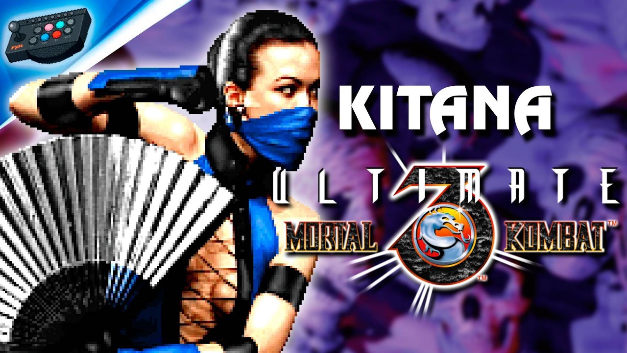 Ultimate Mortal Kombat 3 • Kitana Gameplay【Arcade - 1995】4K 60ᶠᵖˢ ✓