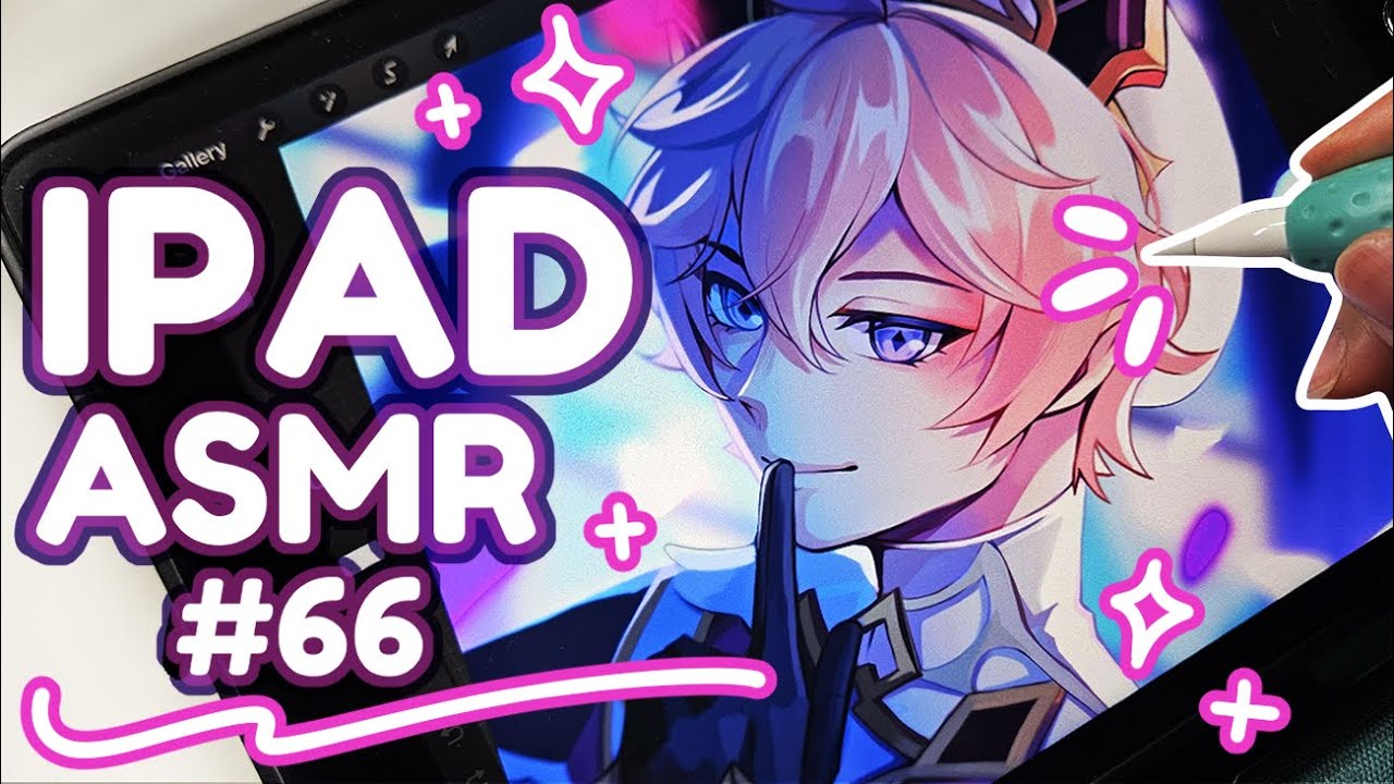 IPAD ASMR #66 DAHLIA!💗
