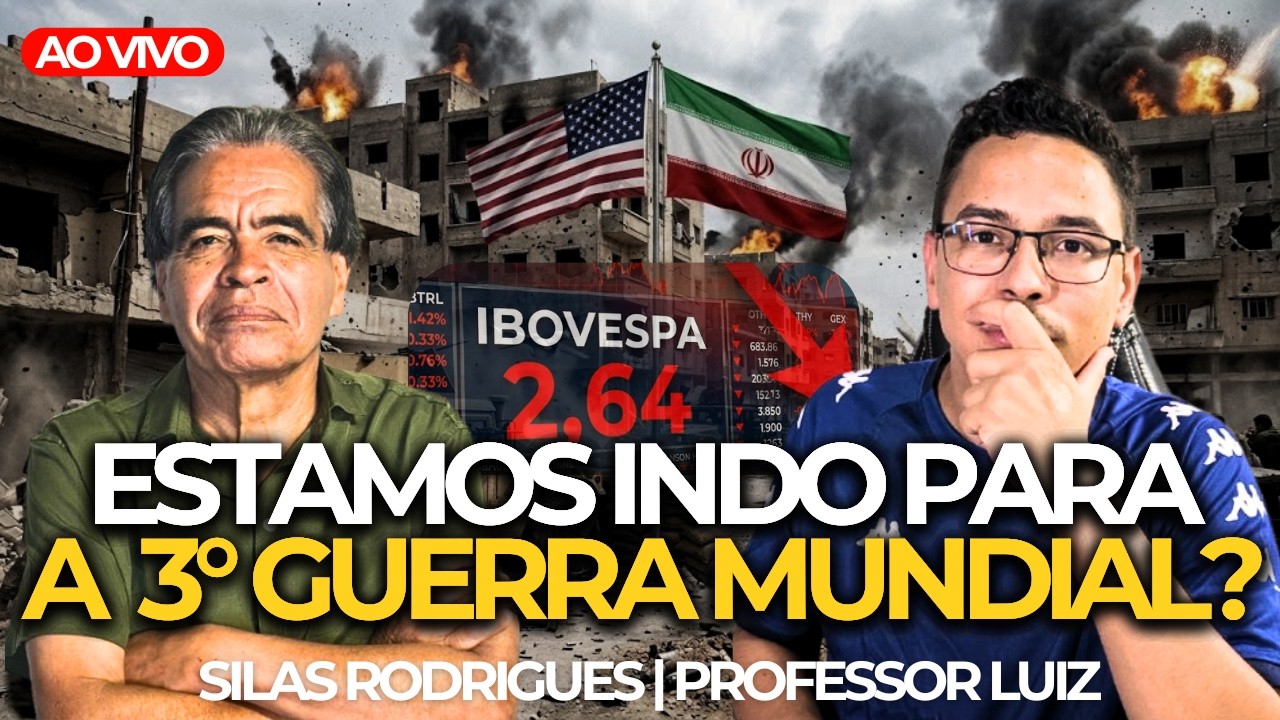 ESTAMOS INDO PARA 3° GUERRA MUNDIAL? AÇÕES DERRENTENDO, É UMA OPORTUNIDADE?