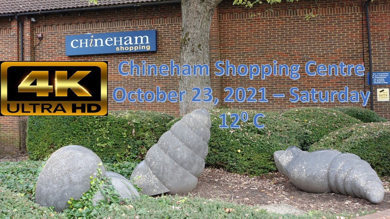Chineham Shopping Centre | Basingstoke England | Keep Walking 4K