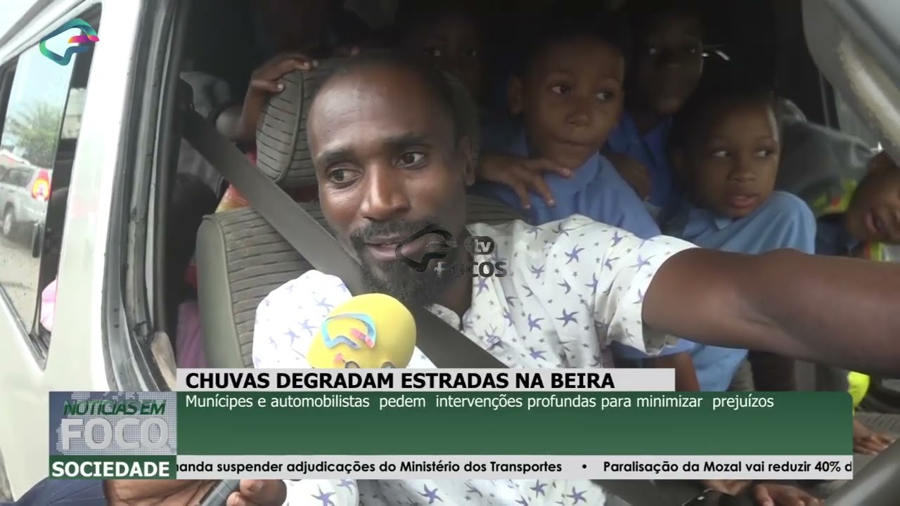 CHUVAS DEGRADAM ESTRADAS NA BEIRA