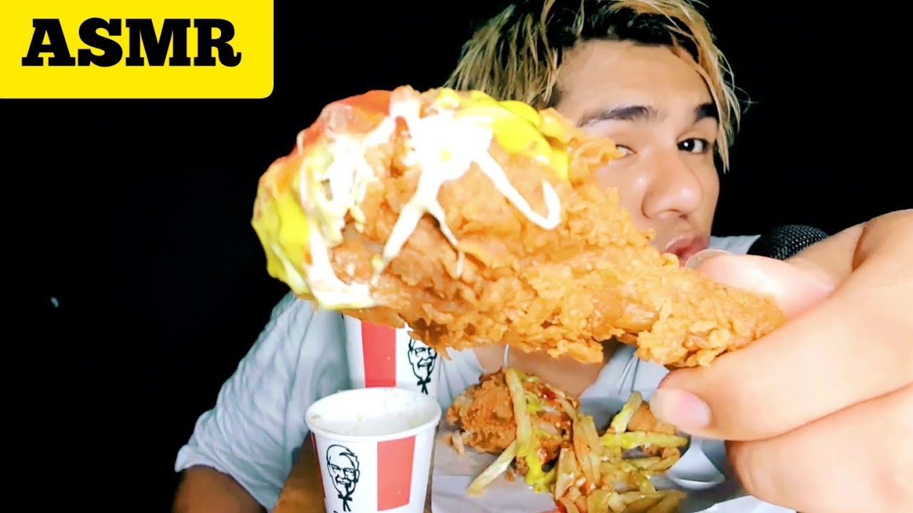 ASMR | COMIENDO KFC #2 (asmr food)