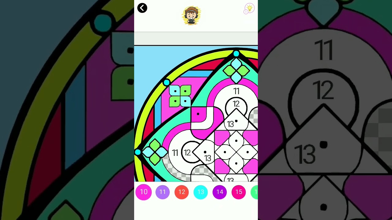 Easy Rangoli 🌺 #thegamerstoon #game #easyart #easyartforkids #artgames #rangoli #easyrangoli #art