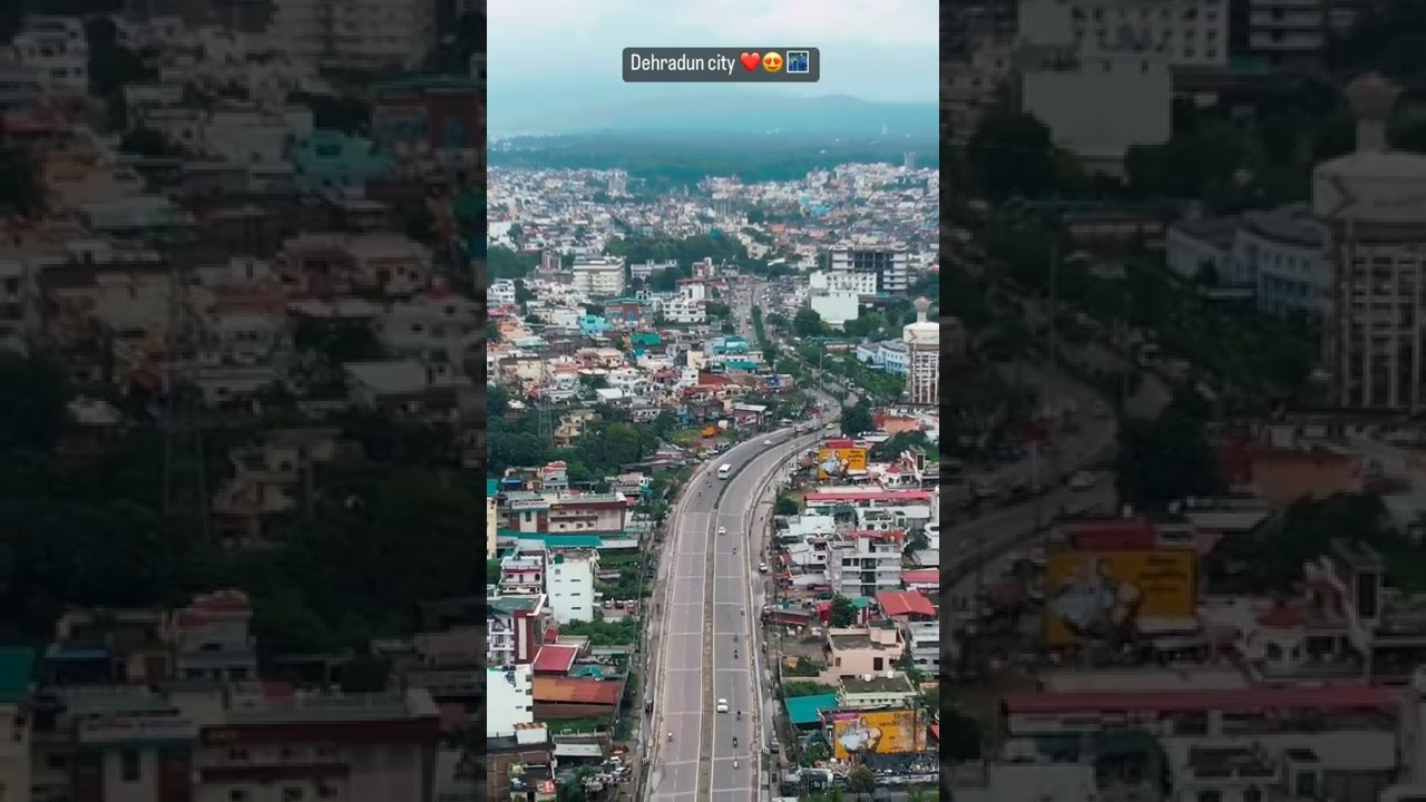 Dehradun city drone view ❤️💞