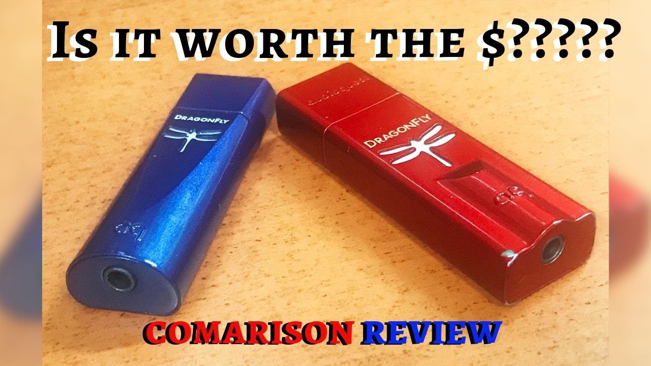 Good Sound EVERYWHERE? Dragonfly Cobalt vs Dragonfly Red Comparison Review