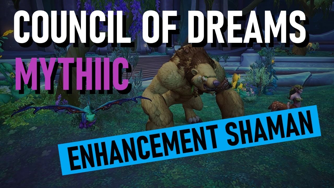 Mythic Council of Dreams - Enhancement Shaman POV | Dragonflight 10.2 | Waves