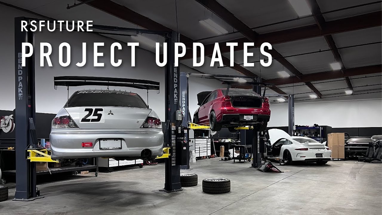 Shop Update - Shop Remodel, Evo's, GT3, and Open House Meet  - RS Future Vlog #44