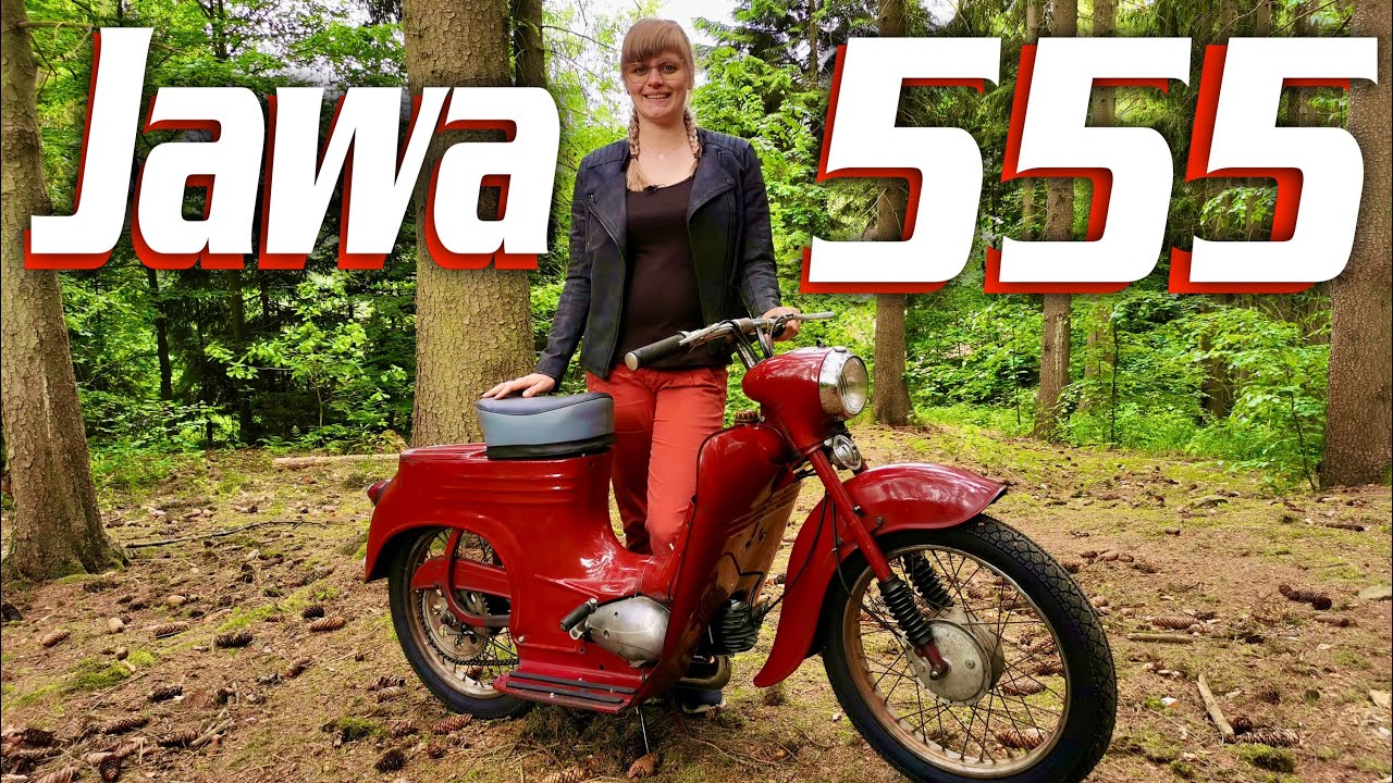 Jawa 555 Pionier Bj. 1961 Vorstellung Sound Probefahrt Technik Details Oldtimer Blondie Review 2Takt