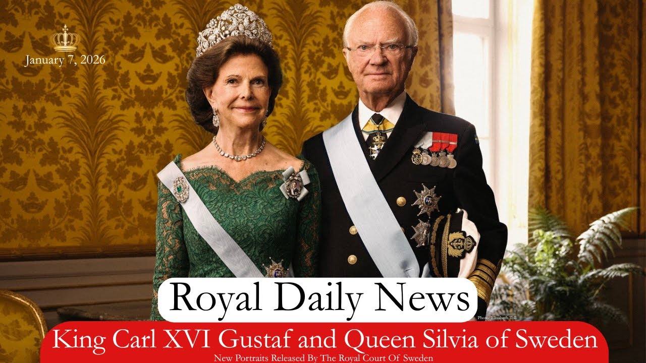 The Royal Court of Sweden Releases New Portraits of The King and Queen  Plus, More #royalnews