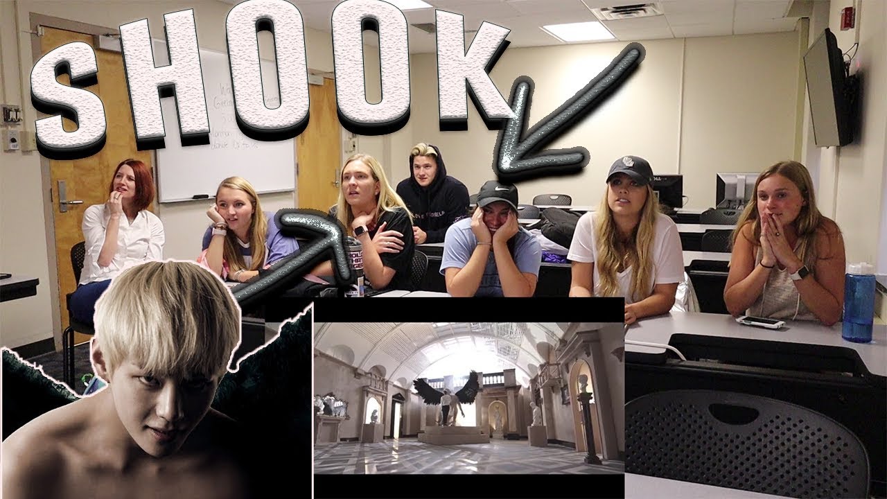 COLLEGE CLASS REACTS TO BTS - BLOOD SWEAT & TEARS | THEY WERE SHOOK | NON KPOP FANS REACT