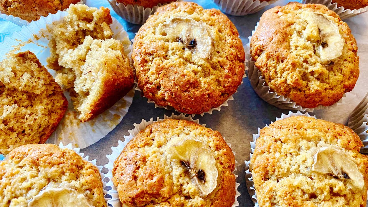 Banana Peanut Butter Muffins : Muffin Recipe