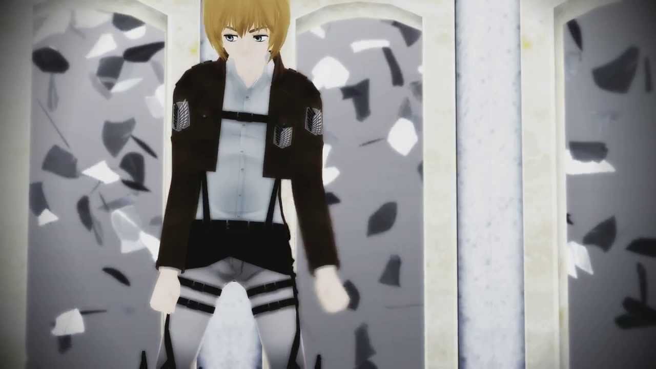 【MMD】 Shingeki no Kyojin - Mozaik Role by Armin Arlert