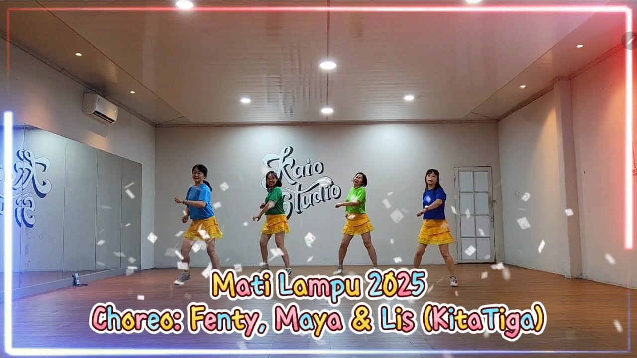 MATI LAMPU 2025 LINE DANCE | CHOREO BY FENTY, MAYA & LIS (KITATIGA) | @RosesLineDance|BEGINNER LEVEL