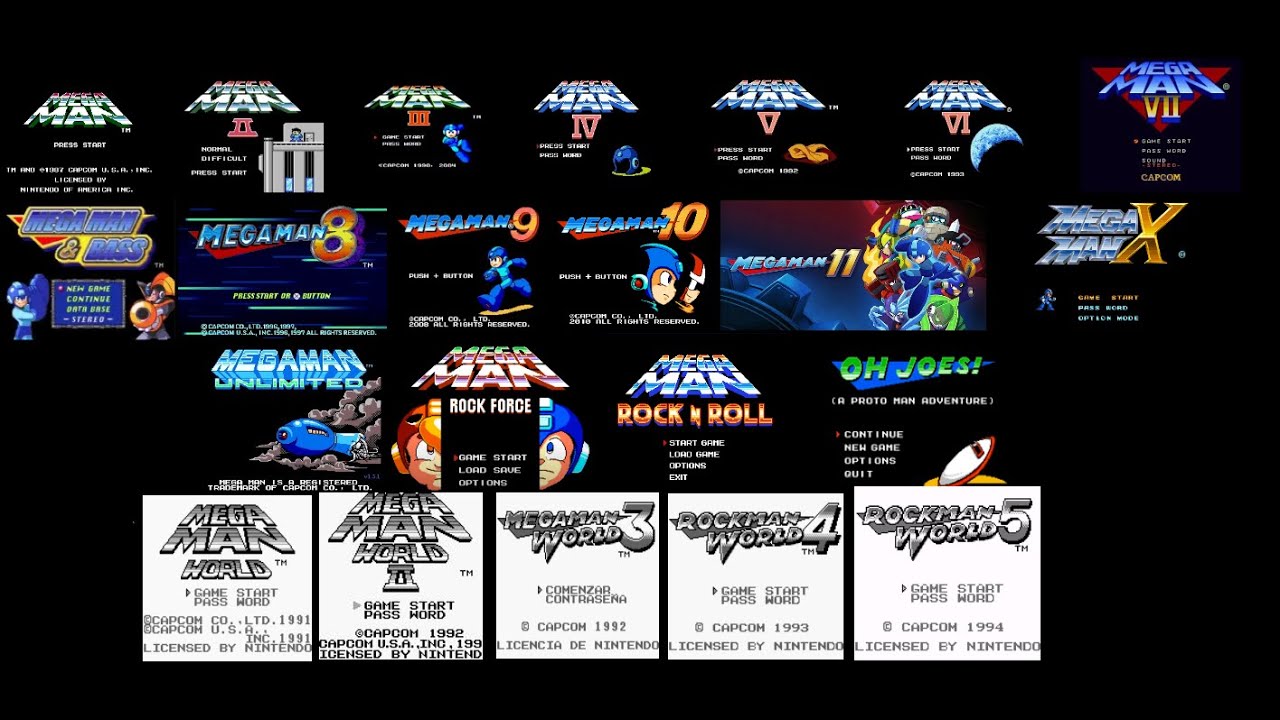 🎉Mega Man Series Music Festival 🎉(my favorite soundtracks of all time from these games)